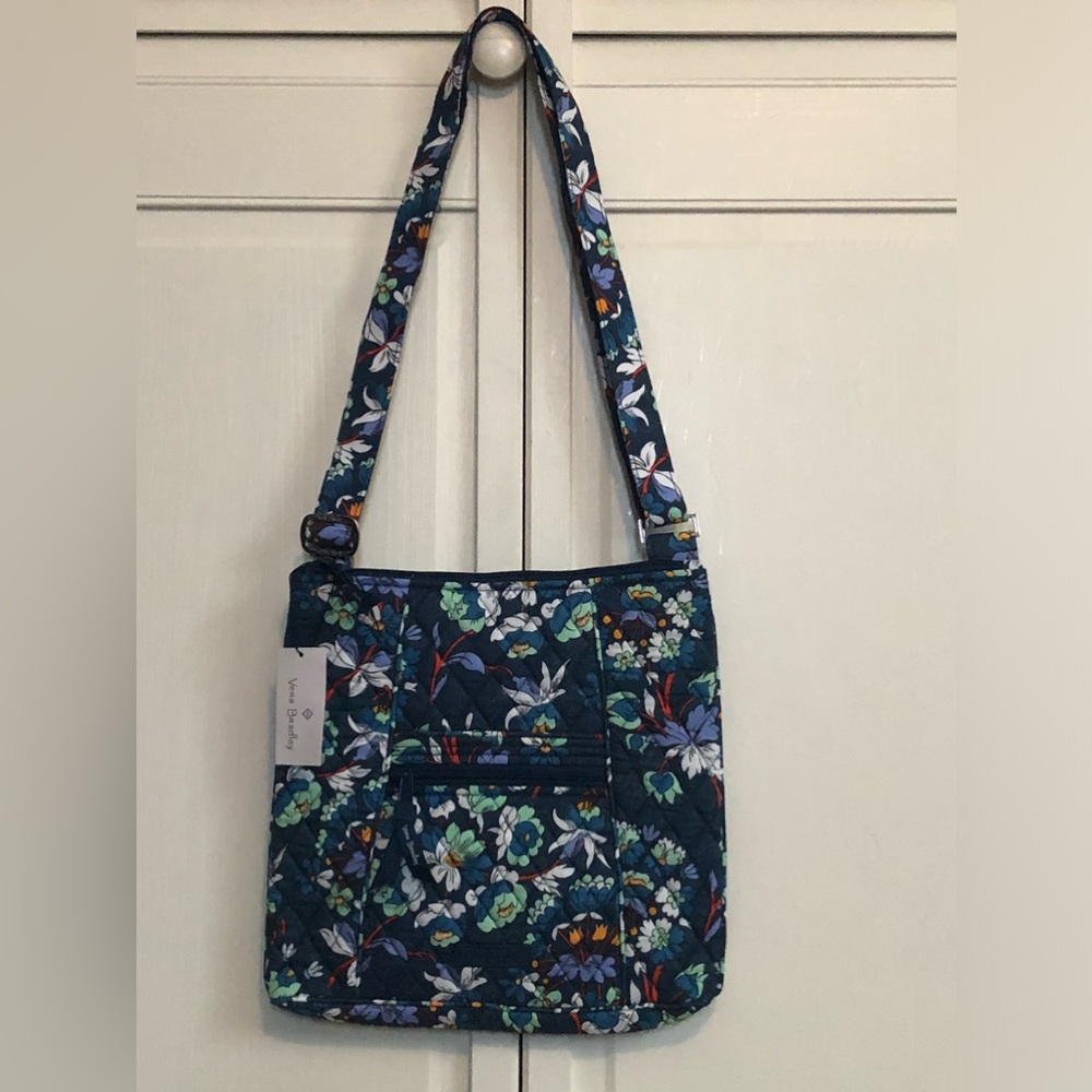 NWT Vera Bradley Hipster Shoulder Bag - Floral Bursts